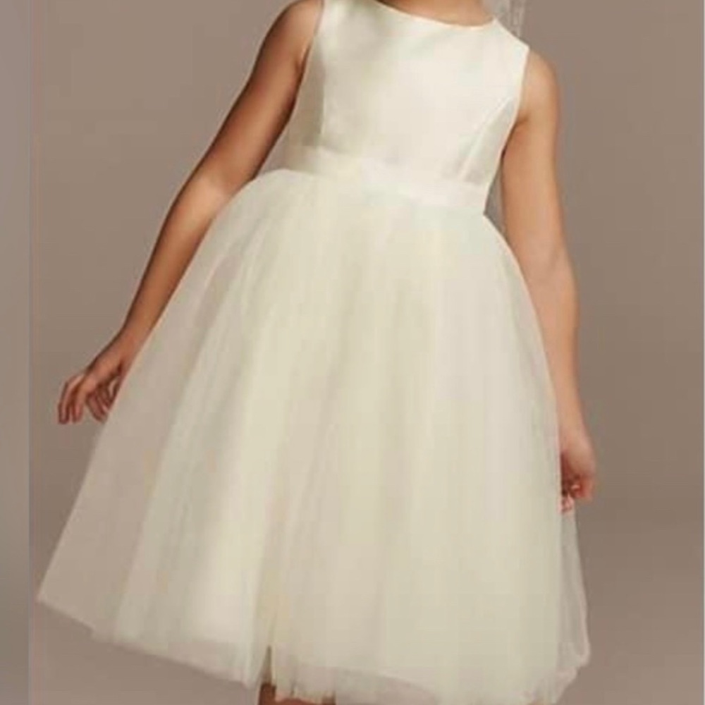 David’s bridal flower girl dress